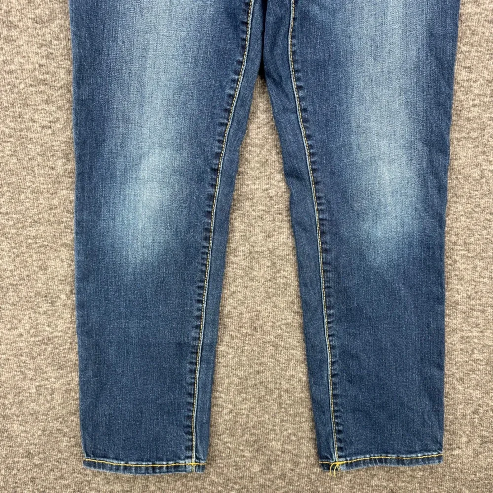 The Children's Place unisex Straight‎ Leg Jeans Medium Wash Blue Size 10 Stretch